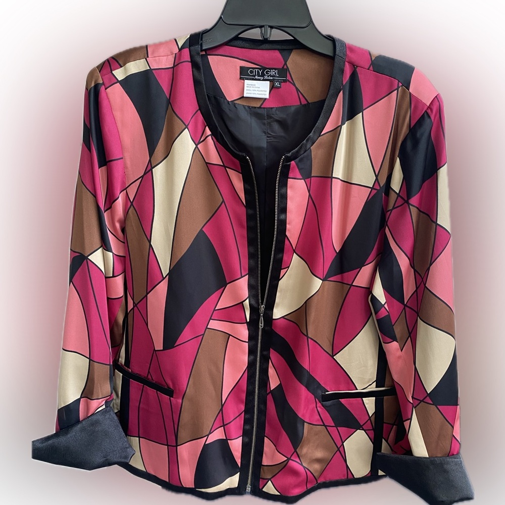 Pink CITY GIRL jacket 💞
